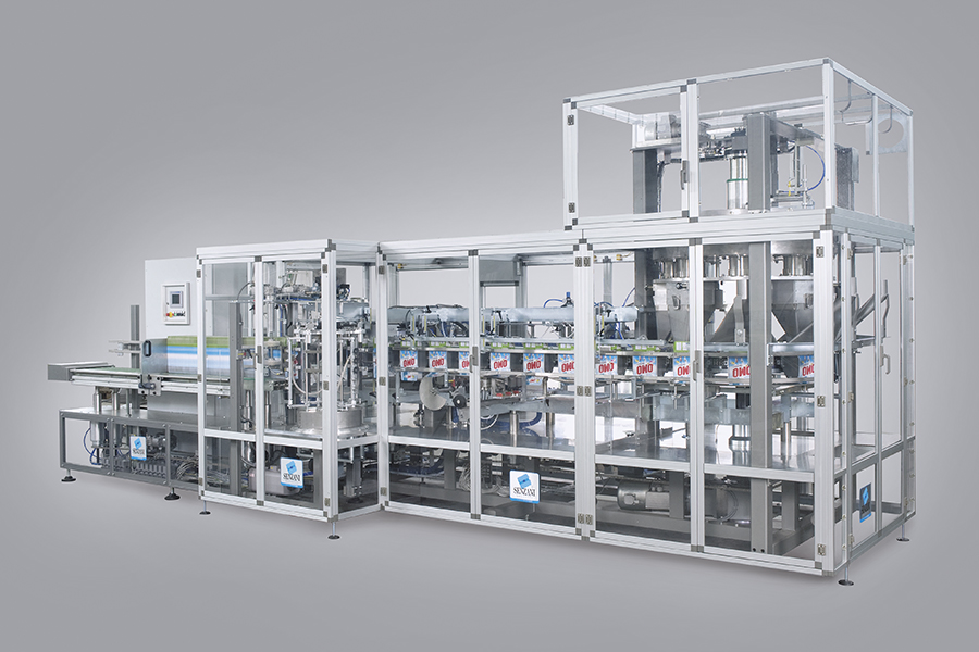 Endverpackung - Kartonierer schüttfähige Produkte