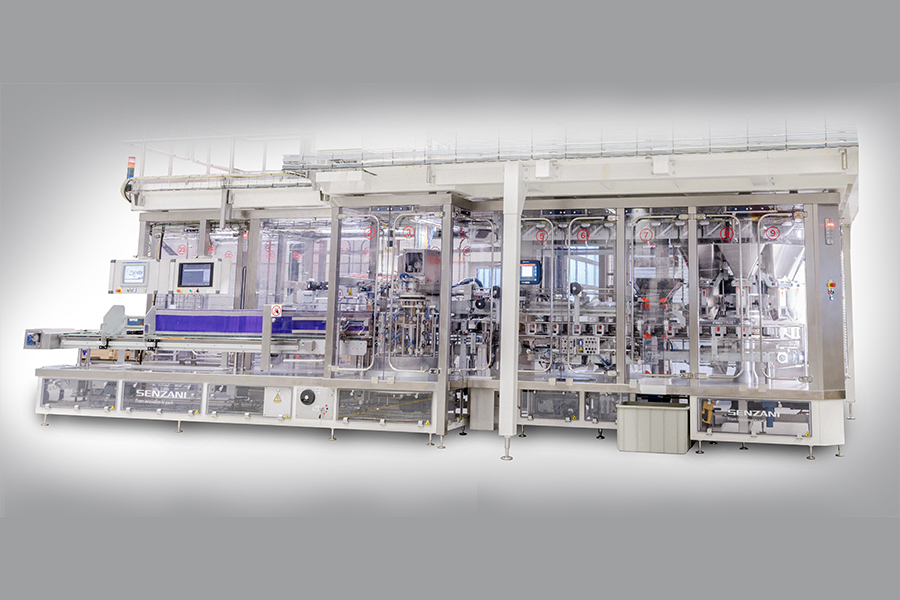 Endverpackung - Kartonierer schüttfähige Produkte